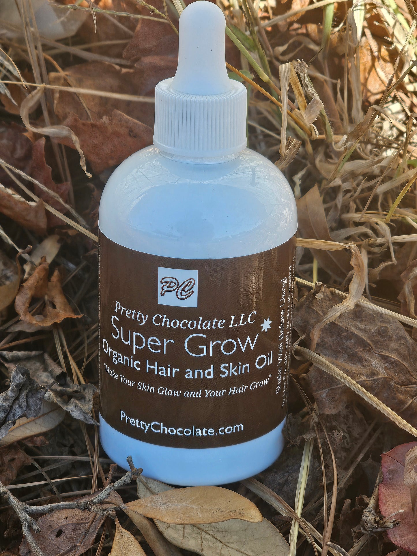 "Super Grow" 4oz Hair & Skin Oil (2 Bottle Special)