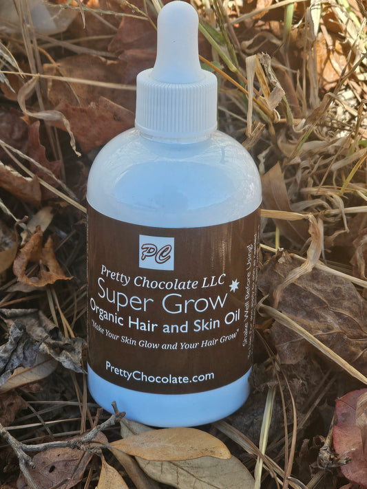 "Super Grow" 4oz Hair & Skin Oil (2 Bottle Special)